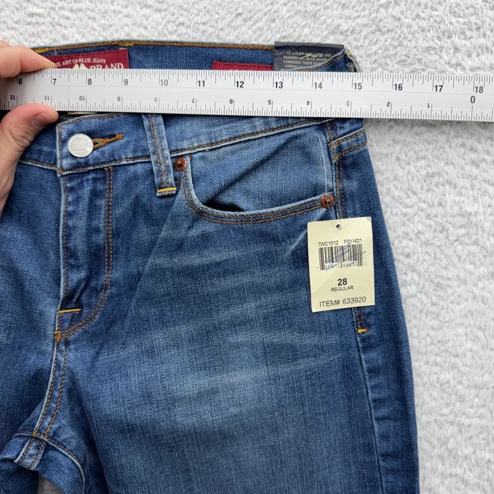 Lucky Brand Sofia Bootcut‎ Jeans Womens 6/28 Regular Medium Wash Blue Curvy Fit